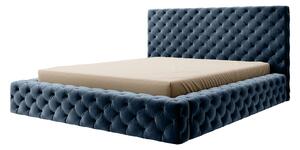 Eltap Čalouněná postel Princce Materiál a barva potahu: Lukso 40 - modrá, Rozměr: 140x200