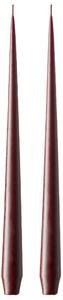 Ester & Erik Set svíček Taper - Aubergine Výška: 32 cm
