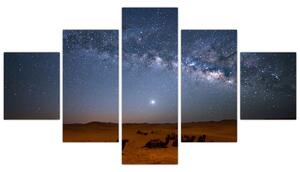 Obraz - Noc v poušti (125x70 cm)