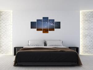 Obraz - Noc v poušti (125x70 cm)