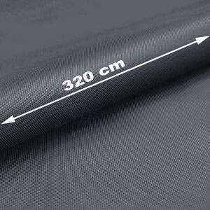 Nepromokavá látka Oxford WR Teflon, š. 320 cm, Šedá