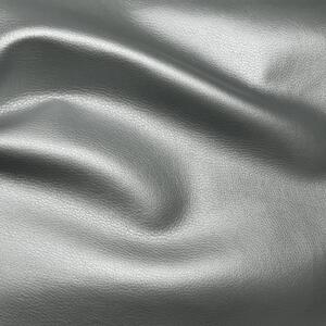 Ekokůže SOFT, barva Silver, glazovaná, koženka metráž
