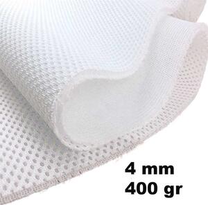 3D Síťovina pletená 400 gr/m2 Bílá 4mm