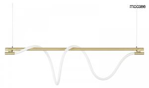 LED závěsné svítidlo SERPIENTE, d.121cm Barva: Zlatá