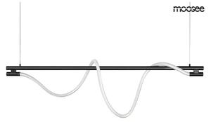 LED závěsné svítidlo SERPIENTE, d.121cm Barva: Černá