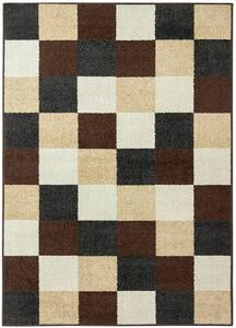 Breno Kusový koberec LOTTO 923/FM7X, 100x150 cm, Hnědá/Vícebarevné