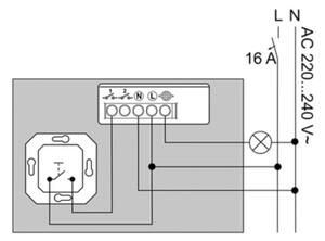 Hue Philips spínací modul do instalace 1P, EU