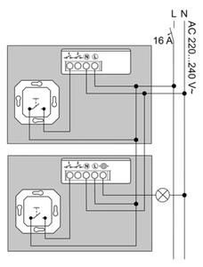 Hue Philips spínací modul do instalace 1P, EU