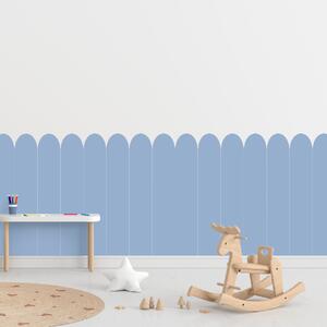 PIPPER. Textilní samolepící tapeta - Oblouk - Tmavě modrá barva Barva: Bledá, Velikost: 100cm