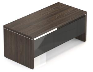 Manažerský stůl SOLID, 180cm, bez zásuvek (Manažerský stůl SOLID, 180cm, do manžerské kanceláře, šířka 85cm)