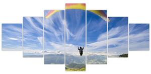Obraz - Paragliding (210x100 cm)