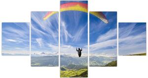 Obraz - Paragliding (125x70 cm)
