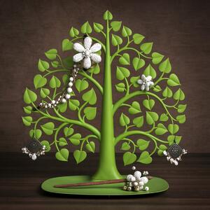 Stojánek na šperky Bodhi Accessories Tree | zelený