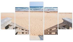 Obraz - Pláž (125x70 cm)