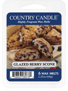 Country Candle Glazed Berry Scones vosk do aromalampy 64 g