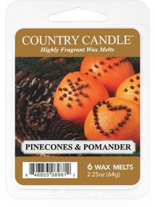 Country Candle Pinecone & Pomander vosk do aromalampy 64 g