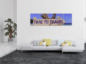 Obraz - Cestování (170x50 cm)