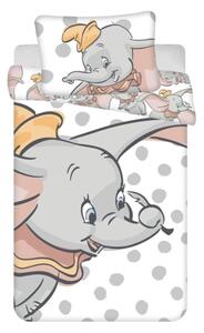 Jerry Fabrics Bavlněné povlečení do postýlky Dumbo dots baby 100x135, 40x60 cm