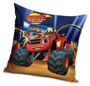 Carbotex Dětský polštářek Plamínek a Čtyřkoláci přátelé 40x40 cm