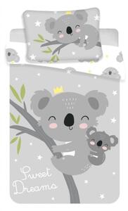 Jerry Fabrics Povlečení do postýlky Koala Sweet dreams baby 100x135, 40x60 cm