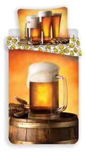 Jerry Fabrics Povlečení fototisk Pivo 140x200, 70x90 cm