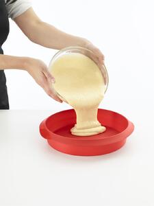 Lékué, Klasická forma na dort Round Cake 20 Cm | červená