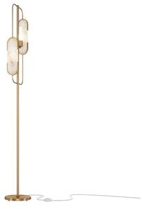 Maytoni MOD099FL-02G - Stojací lampa MARMO 2xG9/40W/230V