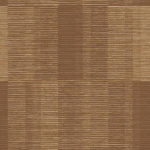 Geometrická vliesová tapeta na zeď, oranžová, hnědá, IM28031, Imani, Decoprint
