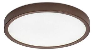 Rabalux 75080 MAUREC - Stropní LED venkovní svítidlo v hnědé barvě, LED 18W, 1540lm, 3000 - 4000 - 6000K, IP44, 29cm (Venkovní LED svítidlo na strop s přepínačem barvy světla)