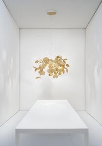 Zava Andromeda, závěsné designové svítidlo, 1xE27, broušená mosaz, prům. 70cm