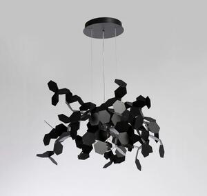 Zava Andromeda, černé závěsné designové svítidlo, 1xE27, prům. 90cm