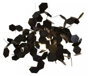 Zava Andromeda, černé závěsné designové svítidlo, 1xE27, prům. 70cm