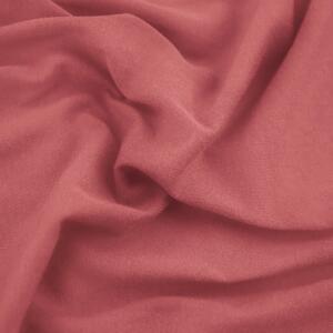 DecoKing – Prostěradlo Jersey Špinavě růžový AMBER-90x200 cm
