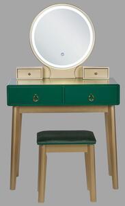 Toaletní stolek Fedro (zelená). 1075088