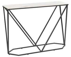 Konzolový stolek Hazie (bílá + černá). 1075261