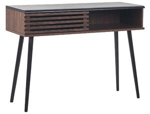 Konzolový stolek Pera (tmavé dřevo). 1079377
