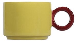 Kameninový hrnek v hořčicové barvě 280 ml Lou – ONA