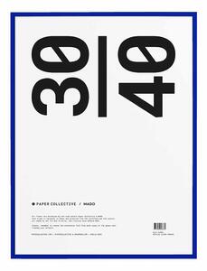 PAPER COLLECTIVE Modrý rám 50 × 70 cm