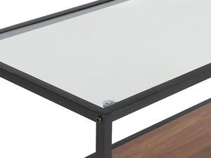 Konzolový stolek Tase (tmavé dřevo). 1079744