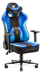 Látková herní židle Diablo X-Player 2.0 King Size: Frost black/černá Diablochairs