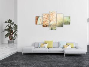 Obraz - Luční rostliny (125x70 cm)