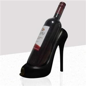 Stojan na víno ve formě botíčky Giftlab | Bílý