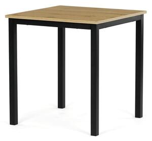 Jídelní stůl Autronic 70x70 cm Hnědá Melamin GDT-201 OAK