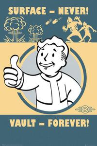 Plakát, Obraz - Fallout 4 - Vault Forever