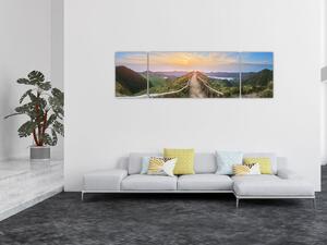 Obraz - Horská stezka (170x50 cm)