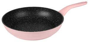 Silvercrest® Pánev z hliníkové litiny, Ø 28 cm (světle růžová) (100408739002)