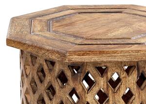 Konferenční stolek Khaza (tmavé dřevo). 1080668