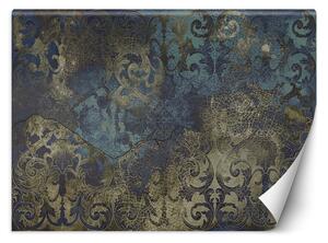 Fototapeta Modré vintage ornamenty Materiál: Vliesová, Rozměry: 200 x 140 cm