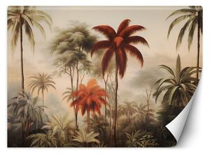 Fototapeta Oranžové palmy v tropické džungli Materiál: Vliesová, Rozměry: 200 x 140 cm