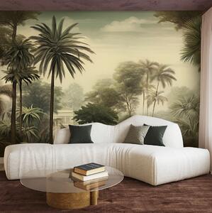 Fototapeta Tropické stromy a palmy Materiál: Vliesová, Rozměry: 200 x 140 cm